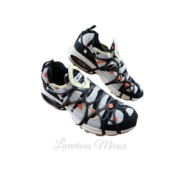 NWOB Nike Mens Air Kukini Casual Lifestyle Gray Black Orange DX8004-001 Sz 14 - Picture 1 of 9